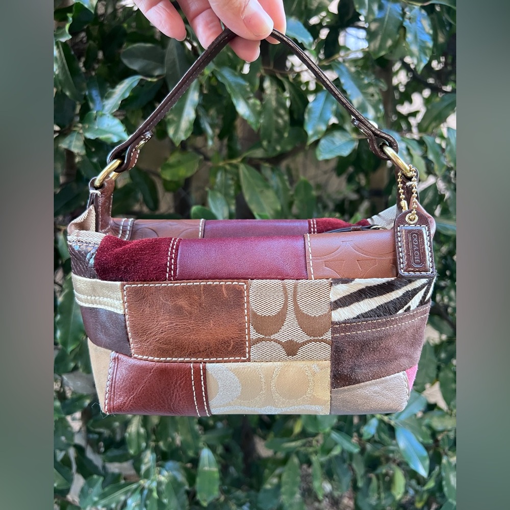 Coach Holiday Patchwork Mini - image 1